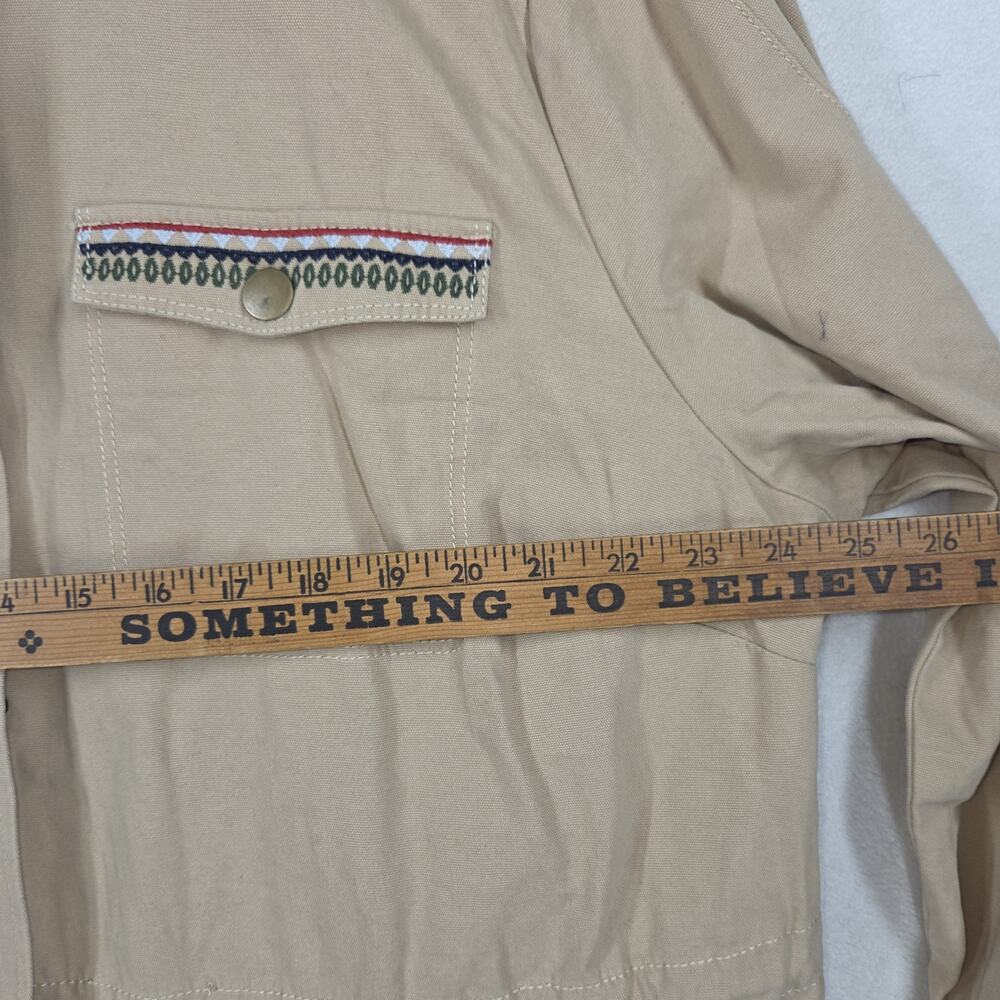 Vtg Monroe & Main Womens Jacket XXL Brown Button Style NWT Gorpcore Western West - Picture 3 of 12